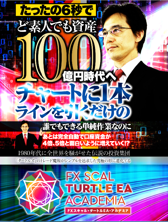「FXスキャル・タートルEA・アカデミア」